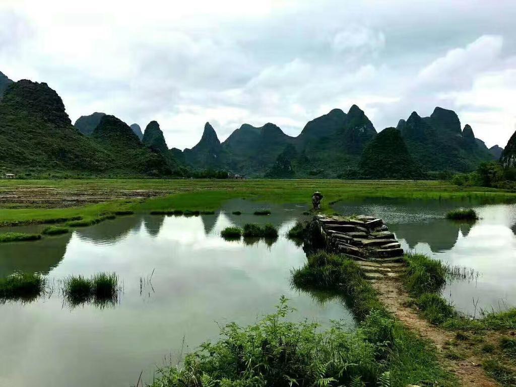 Ctn Karst Inn Yangshuo Exteriör bild